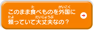 このまま食べものを外国に頼っていて大丈夫なの？